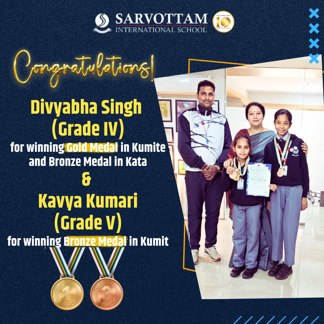 WE ARE PROUD TO SHARE THE OUTSTANDING ACHIEVEMENTS OF OUR STUDENTS AT THE 3RD NATIONAL KARATE CHAMPIONSHIP ORGANIZED BY THE NATIONAL KARATE FEDERATION AND PHYSICAL EDUCATION FOUNDATION OF INDIA PEFI HELD ON 29TH AND 30TH DECEMBER 2025 AT TALKATORA STADI