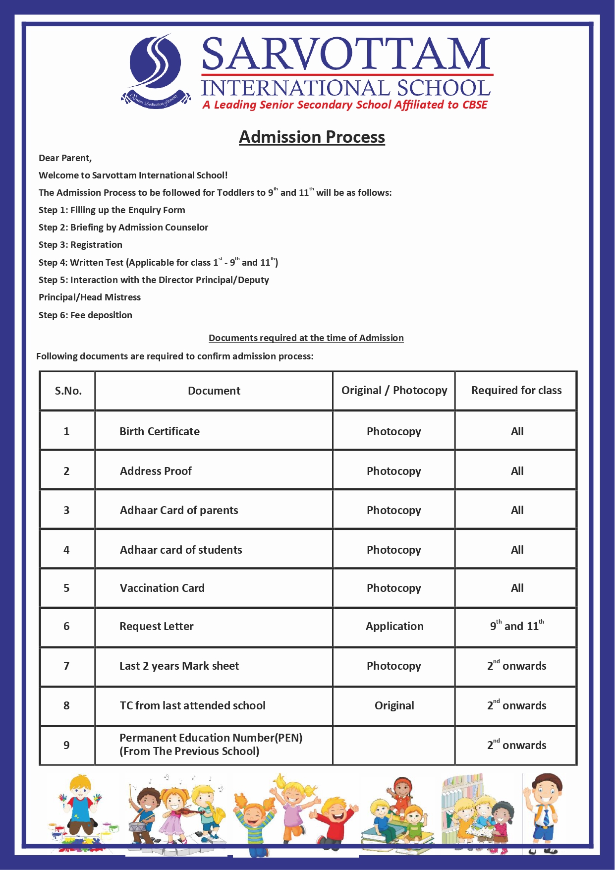 Exam Schedule