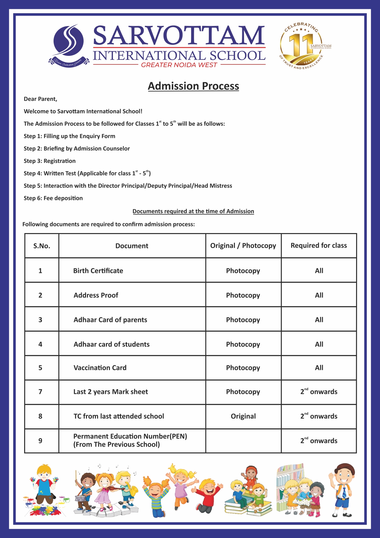 Exam Schedule