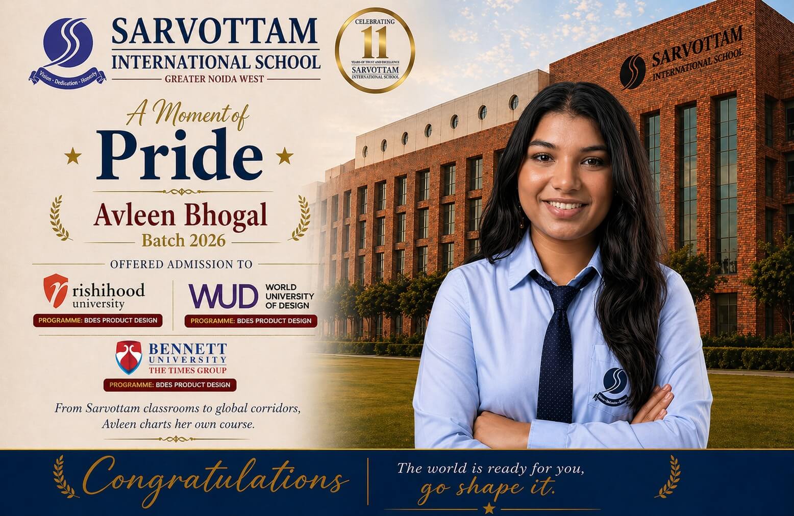 Avleen Bhogal JEE Mains Topper