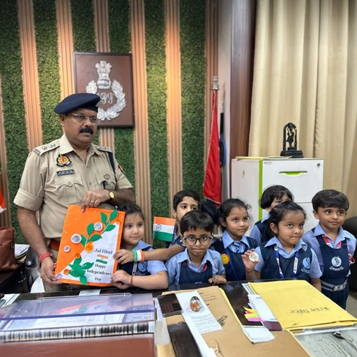 Little Learners' visit to the DM office in Gautam Budh Nagar