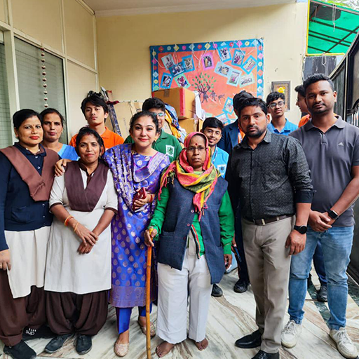 Volunteering at local shelters or food banks