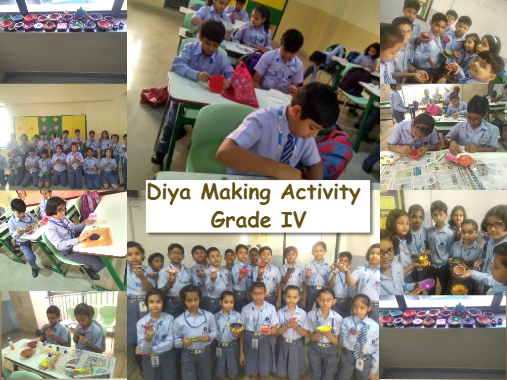 Diya Making Activity - Grade 4