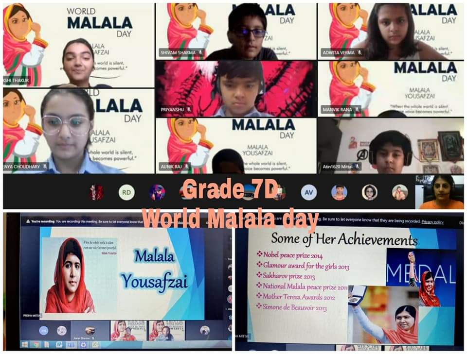 World Malala Day- Special Assembly