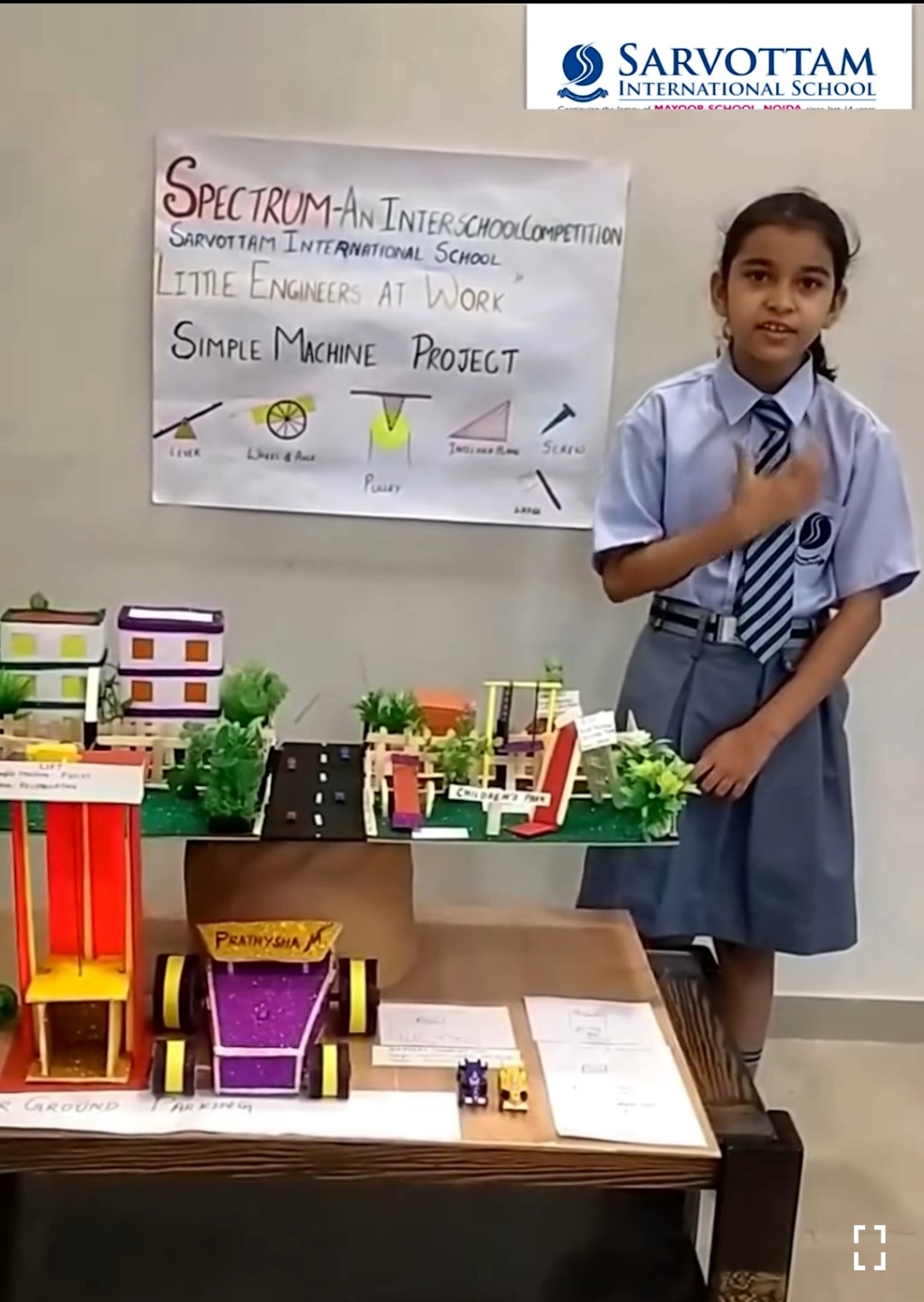 Simple machines project- Pratisha Mishra Grade 5