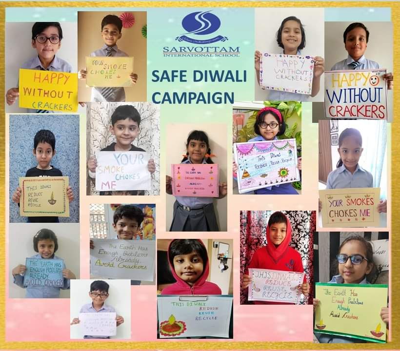 Safe diwali campaign