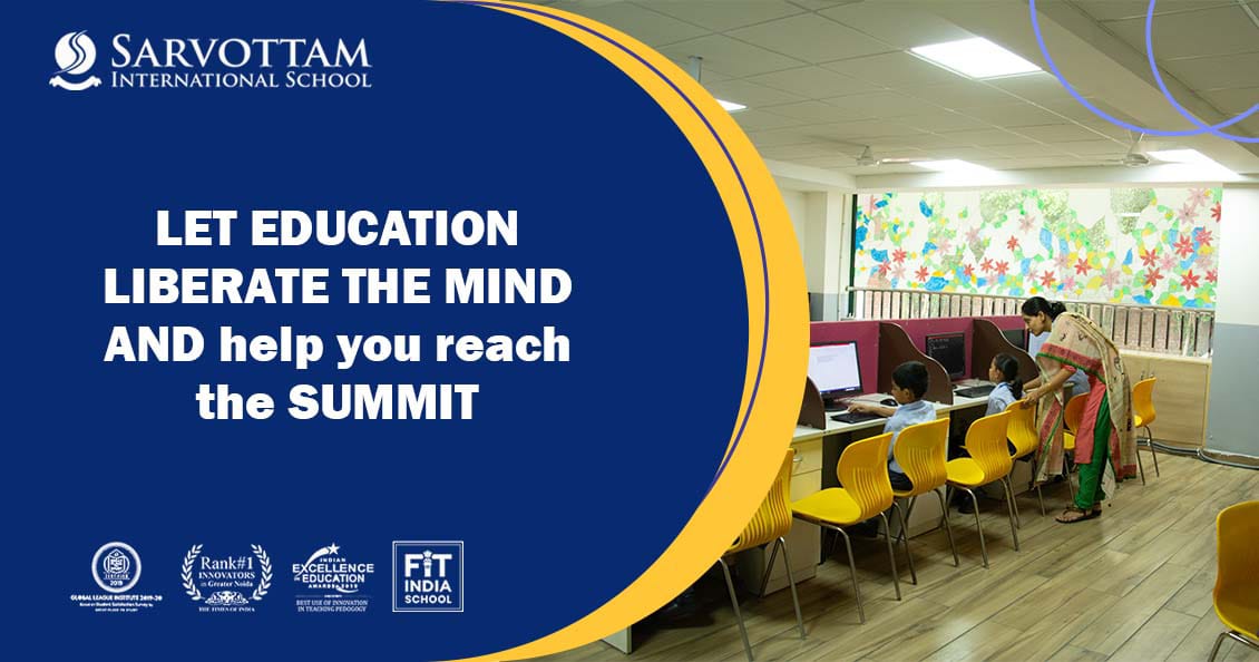 LET EDUCATION LIBERATE THE MIND AND HELP YOU REACH THE SUMMIT.