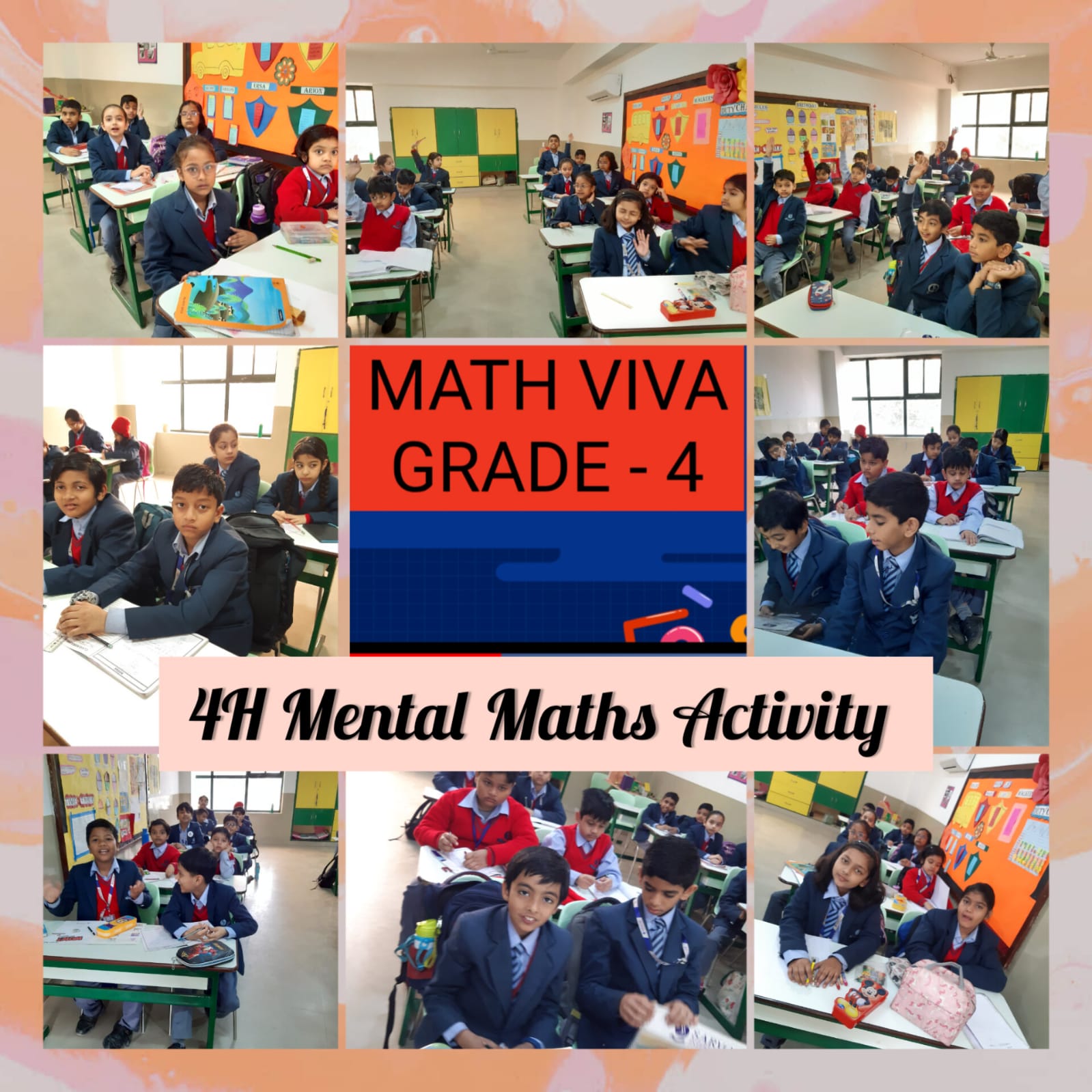 Mental Math Activity- Grade III to V